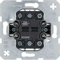 Wipptaster-Modul 2W UP LIGHT CONTROL IP20 mit Beleuchtung