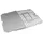 Grillrost.com Das Original Plancha 227 cm x 363 cm Edelstahl Silber/Weiß