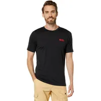 Fjällräven Herren Abisko Wool Logo T-Shirt (Größe XXL, schwarz)