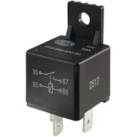 Hella 4RA 965 400-001 Minirelais, Arbeitsstromrelais, 12 V, 4-polig,