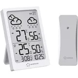 Renkforce RF-6416472 Funk-Wetterstation Weiß