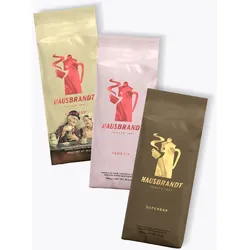 Hausbrandt Kaffee Probierpaket 3 x 1kg