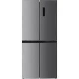 Beko GNO46623MXPN Side-by-Side, Kühlschrank, Gefrierschrank, 466 l Gesamtvolumen, 291 Liter Kühlbereich, 175 Liter Gefrierbereich, Multifunktionsdisplay, HarvestFresh, 18 l Chiller-Zone, Edelstahl