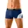 Authentic Underwear Boxershorts unifarben blau/grau/lila/rot S 4er Pack