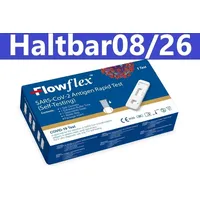 10x Flowflex Haltbarkeit 08/2026 BIO-TECH COVID-19 & Antigen Schnelltest Rapid Test Flow Flex Nasal | CE 2934 | 10 Corona 1x BLT-DESINFEKTION