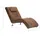 vidaXL Chaiselongue Loungesessel braun