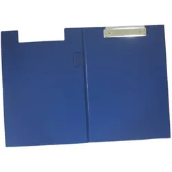 Klemmbrettmappe A4 blau Polyvinylchlorid