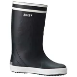 Gummistiefel AIGLE "Lolly-Pop Fur 2", Mädchen, Gr. 37, blau (marineblau), Obermaterial: 100% Naturkautschuk NaRubber., Schuhe Gummistiefel
