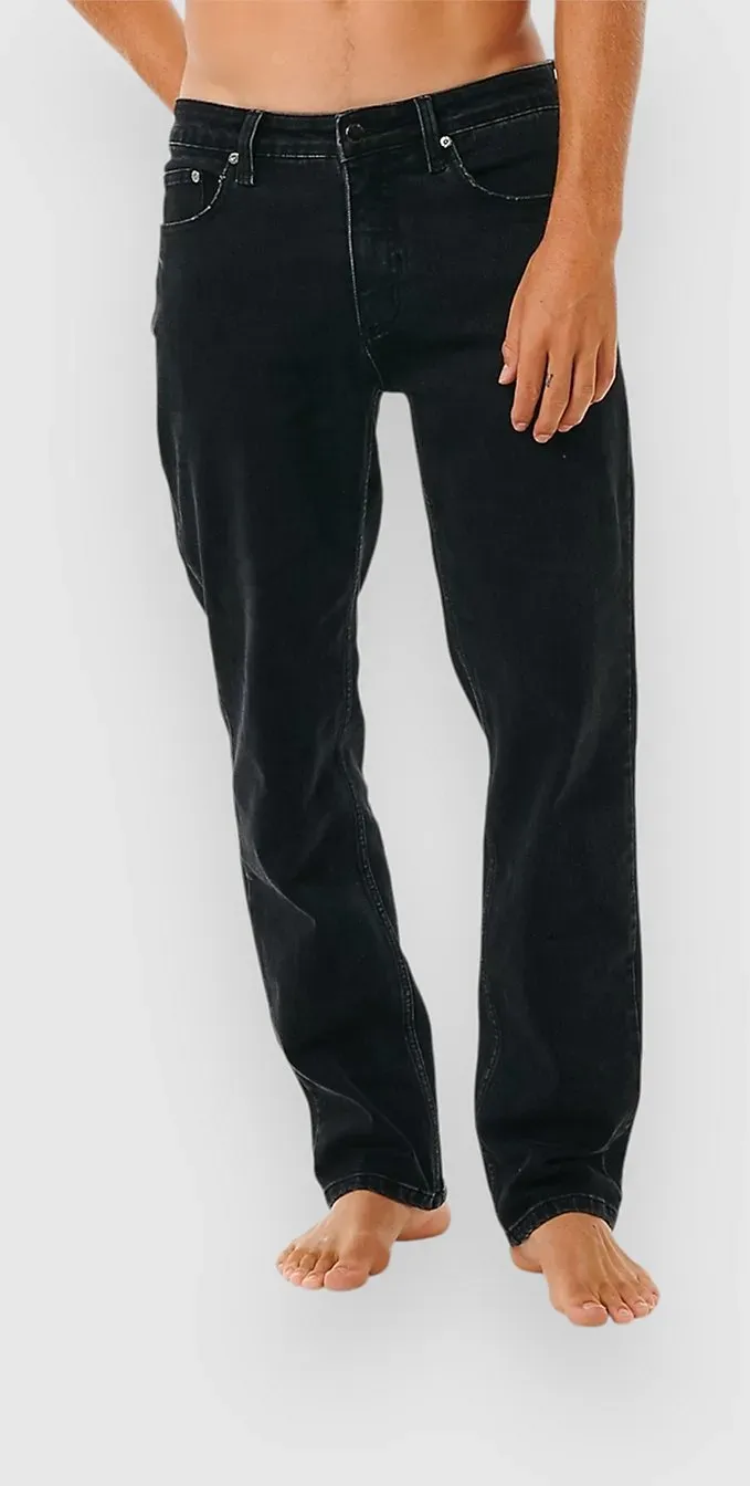 Rip Curl Classic Surf Denim Jeans washed black Gr. 30