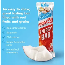 High5 Energieriegel Kokos Riegel 12 x 55 g