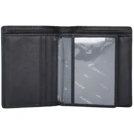 Esquire Compact Geldbörse Herren schwarz