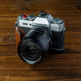 SmallRig 5666 L Plate with Wooden Handle Fuji X-T30 I/II/III