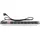 Good Connections Good Connections® Steckdosenleiste 19" (1HE) - Schutzkontakt-Stecker an 8x C13 Kaltgeräte-Buchse (10A) -Schalter, ÜSS - Aluminium-Profil - silber
