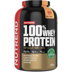 Nutrend 100% Whey Protein (2250 g, Mango & Vanille)