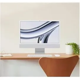 Apple iMac 24" Retina 4,5K Display 2023 M3 8 GB RAM 256 GB SSD 10-Core GPU Silber