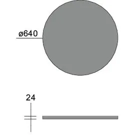 Brumberg Leuchten Akustikpaneel D750mm 85500454