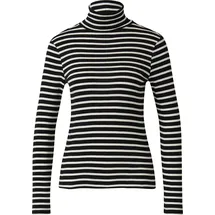 s.Oliver Gestreiftes Longsleeve im Slim Fit mit Rollkragen - 44