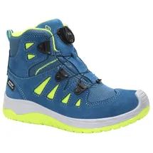 ELTEN MADDOX Kids BOA® petrol-lime Mid Sicherheitsstiefel (Schuhkarton, Paar) gelb 32 EU