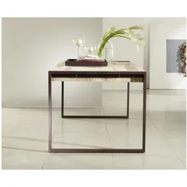 Massivmoebel24 Mango 160 x 90 x 76 cm beige
