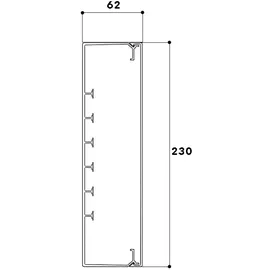 GGK FB-Kanal 60x230 ws 1056