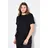Studio Untold Basic-Shirt Schwarz 46/48
