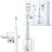 9000 HX3886/41 + kabelloser Power Flosser