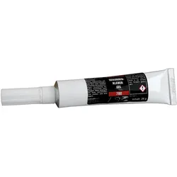 Sekundenkleber EURO-LOCK E 700 GEL (spaltfüllend), 20g Tube
