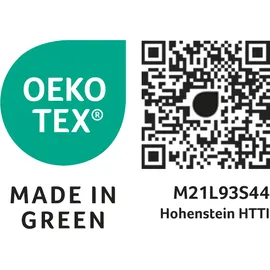 Biederlack Wohndecke Cotton Lines grün 150x200 cm - grün;grau