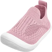 Playshoes Freizeitschuh Strick Unisex Kinder Sneaker, Rosa Strick, 22