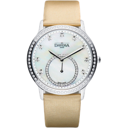 Davosa Ladies Audrey 167.557.35 - perlmutt weiß,gold - 38mm