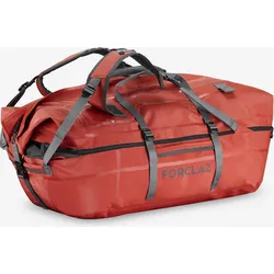 Transporttasche wasserdicht Trekking - Duffel 900 Extend 80/120 l ziegelrot|carbongrau No Size