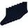 NAME IT NKNSOCK 7P SOLID NOOS Socken 7er Pack Blau/Schwarz 31-33