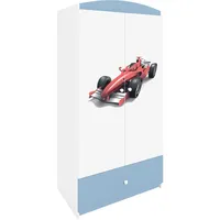 Raumhirsch furniture Kinderkleiderschrank Blau, 90x175x52 cm, Kinder- & Jugendzimmer,