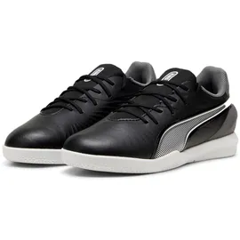 Puma King Match IT Jr Puma Black-Puma White-Cool Dark Gray 38