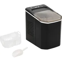 VidaXL Eiswürfelbereiter Schwarz 1,4 L 15 kg / 24