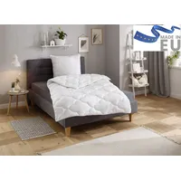 OTTO home Microfaserbettdecke OTTO HOME "Mondschein, Bettdecke 135x200 cm, 155x220 cm, 200x200 cm", weiß, B:135cm L:200cm, Bezug: 100% Polyester.