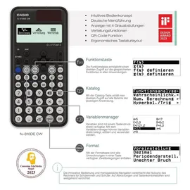 Casio FX-810DE CW Schwarz