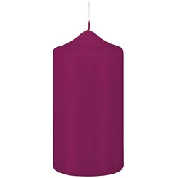 Kopschitz Kerzen 6 Stumpen Kerzen Spitzkopf Brombeere 200 x Ø 70 mm