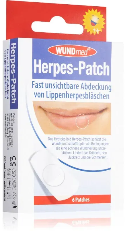 WUNDmed Herpes-Patch Heilpflaster für Herpes 6 St.