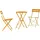 vidaXL Bistroset 3-tlg. Gelb