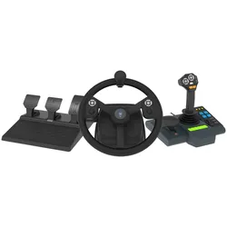 Hori Farming Vehicle Control System - Set Lenkrad, Pedale und Control Panel-Einh