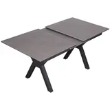 Mr. Deko Granada Ausziehtisch 160/210 x 90 x 78 cm Grau