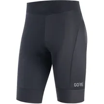 Gore Wear GORE C3 Kurze Damen Fahrradhose mit Sitzpolster, 38, Schwarz