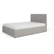 99rooms Kossa Polsterbett Hellgrau 140x200 cm