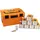 HECO Schrauben Heco Sortimentskoffer L-boxx 238 Terrassenset Linsenkopf A2, 5,0x60 Mit 1.600 Schrauben