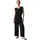 Opus Jumpsuit MYLARA in Seersucker Struktur Schwarz 40