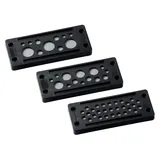 MURRPLASTIK Kabeldurchführungsplatte KDP/X 24/17-1 sw