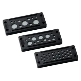 MURRPLASTIK Kabeldurchführungsplatte KDP/X 24/17-1 sw