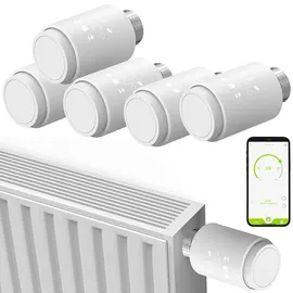 Revolt ZigBee-Heizkörperthermostate 5 St. mit Display