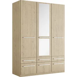 Priess Wäscheschrank Barcelona 140 x 193 x 54 cm Braun/Beige